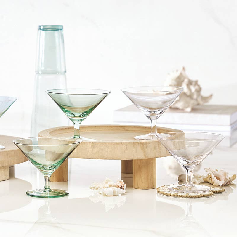 Short Stem Martini Glass - Clear