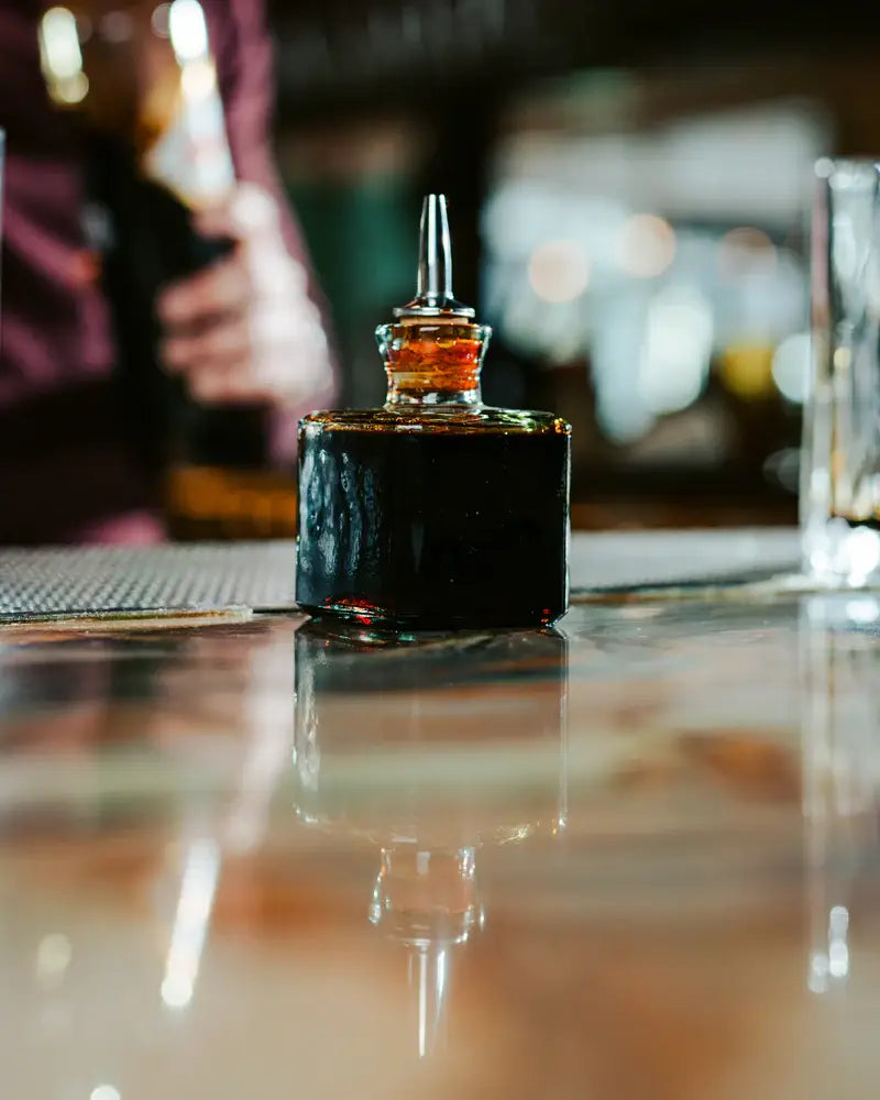 Square Bitters Bottle 6oz.