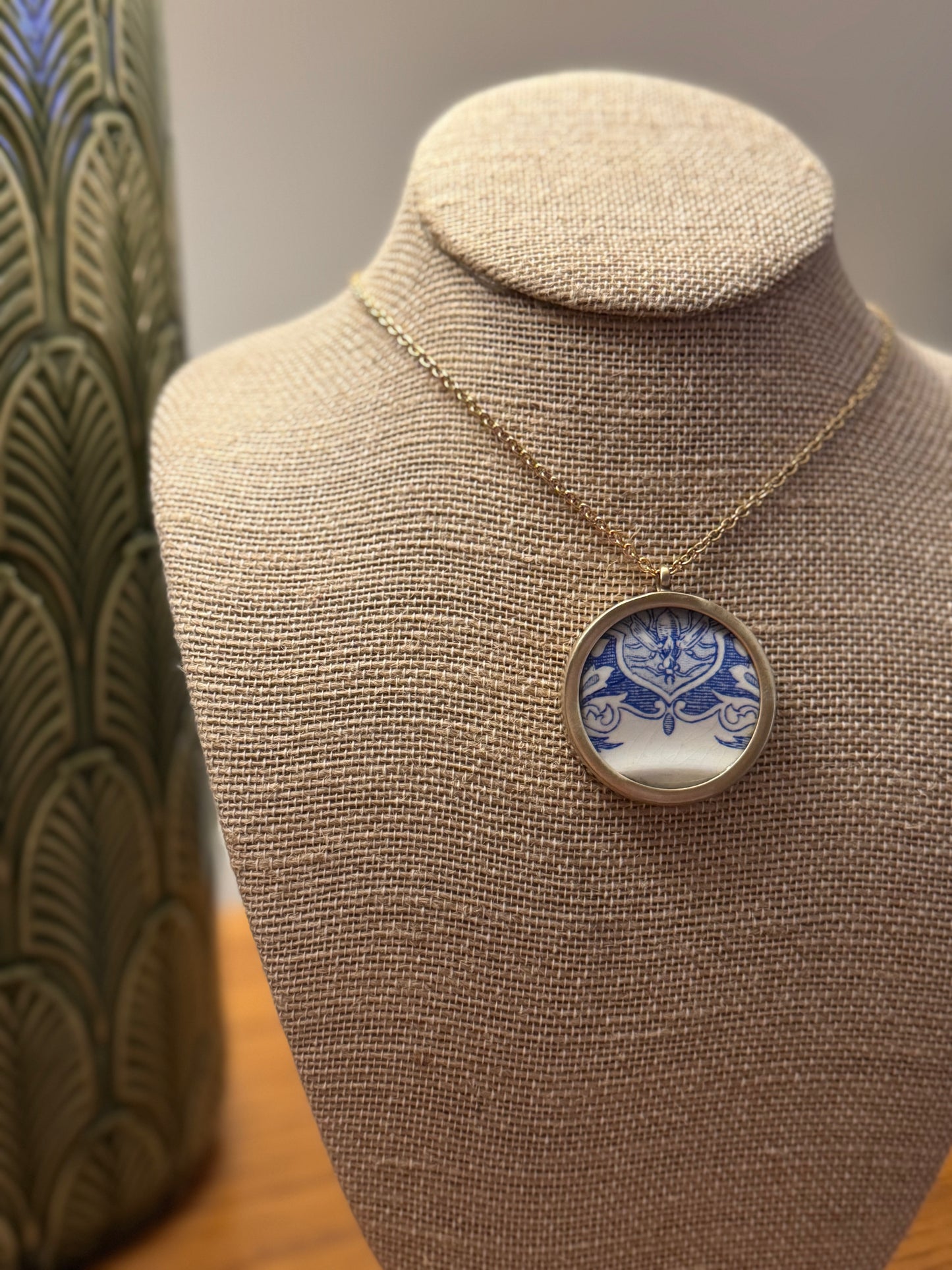 European Porcelain Necklaces (Medium, 3.5cm)
