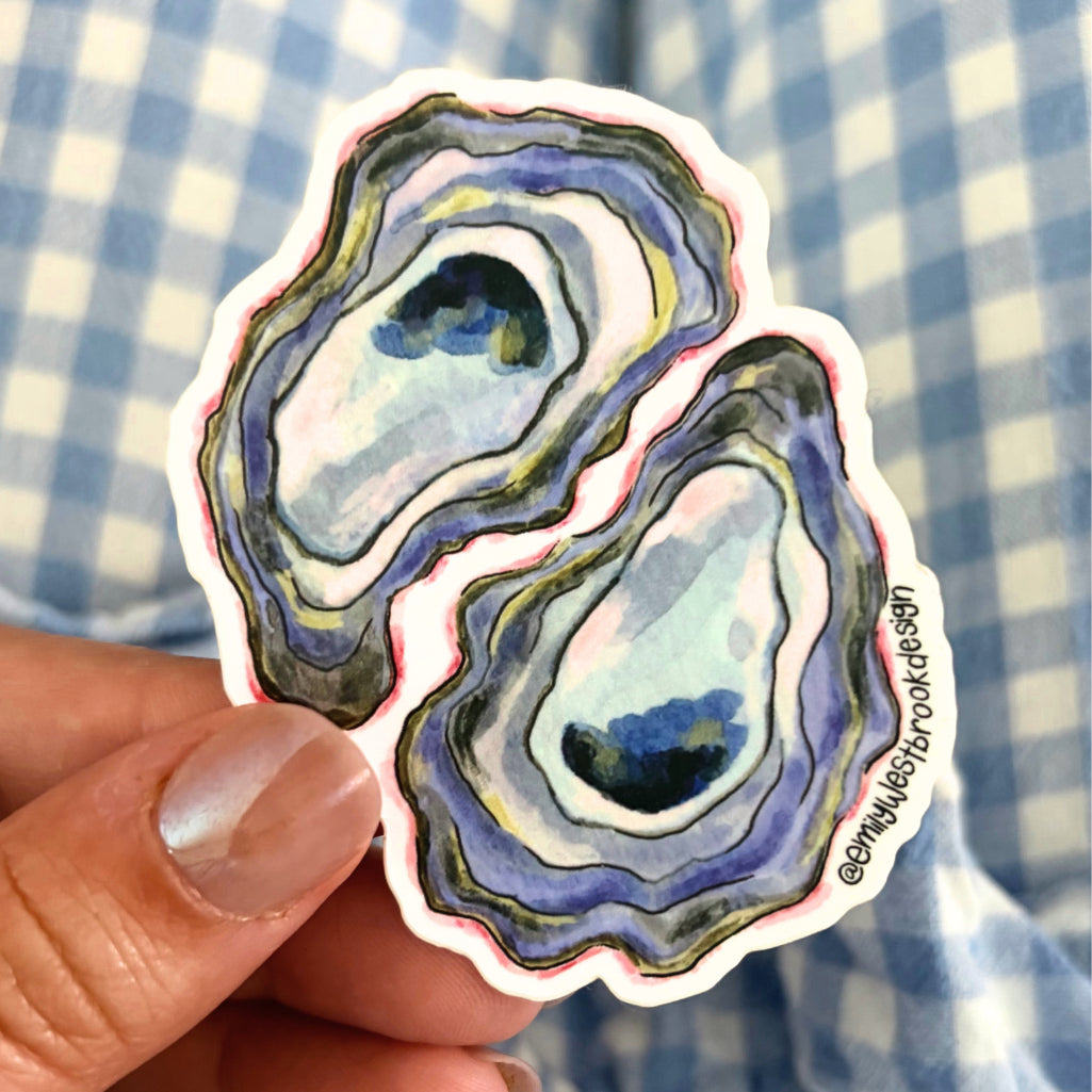 Oyster Shells Sticker