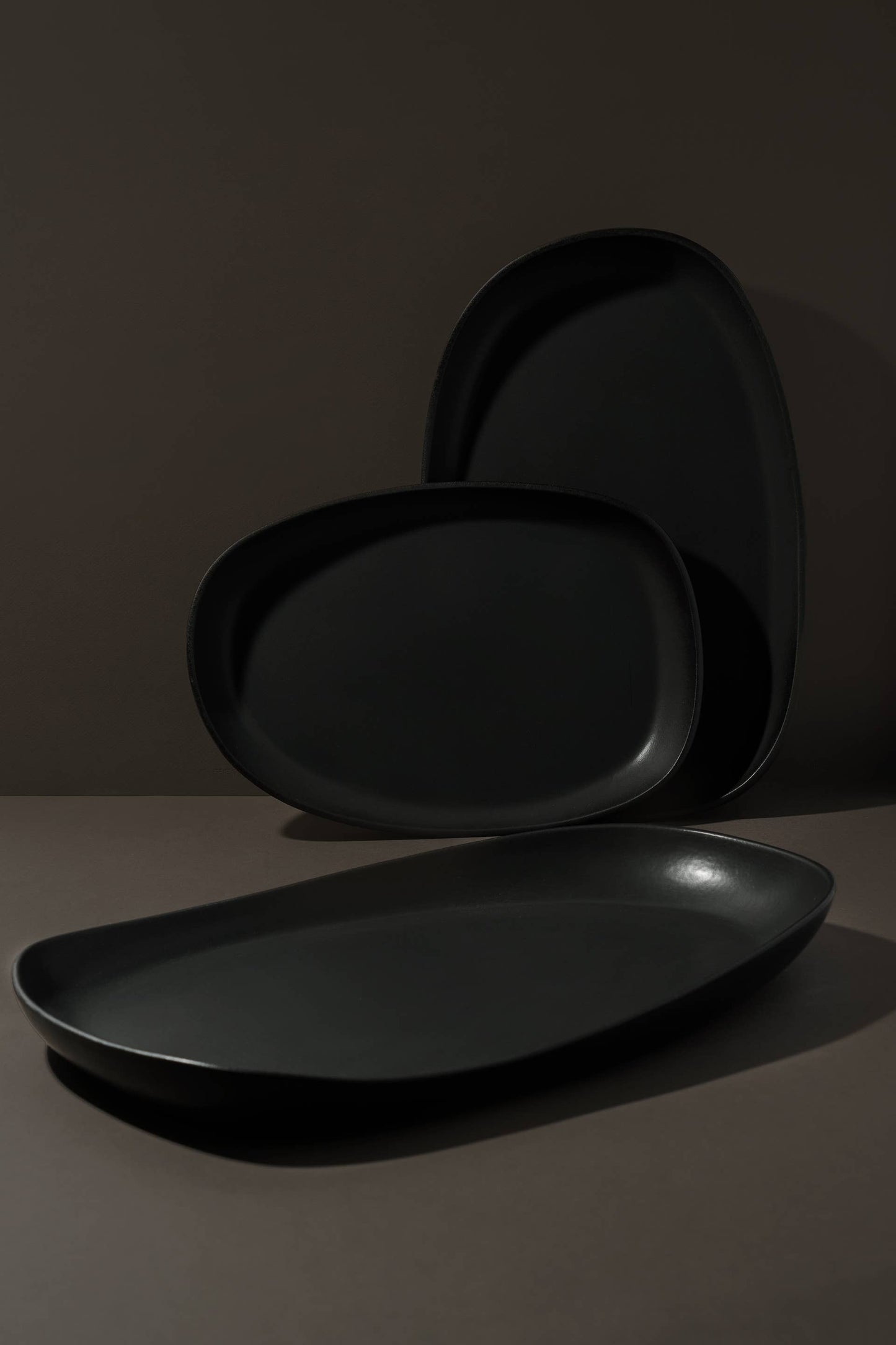 Mini Handmade Long Stoneware Serving Platters | Dadasi