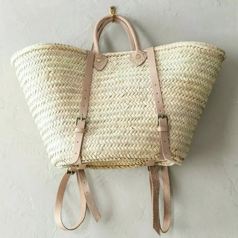 Moroccan Market Basket Backpack