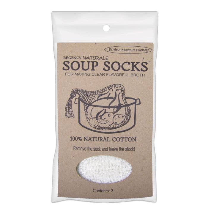 Regency Cotton Soup Socks – Set of 2 Stock & Broth Bags