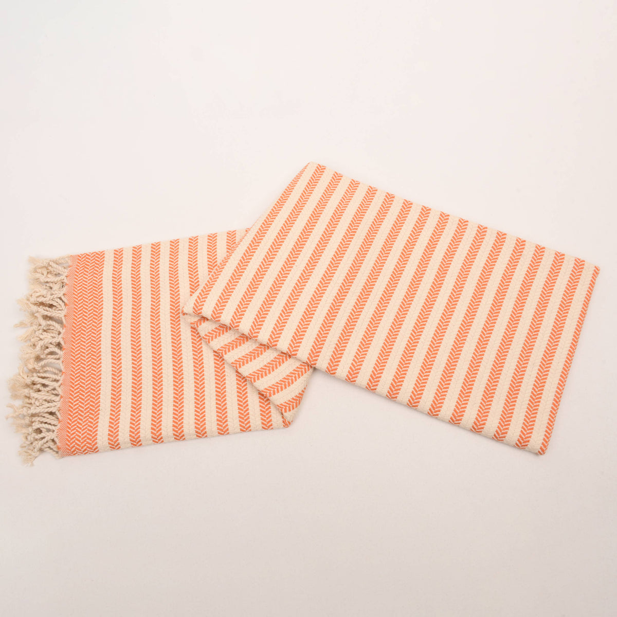 Herringbone Turkish Towels – Organic, Soft & Handwoven