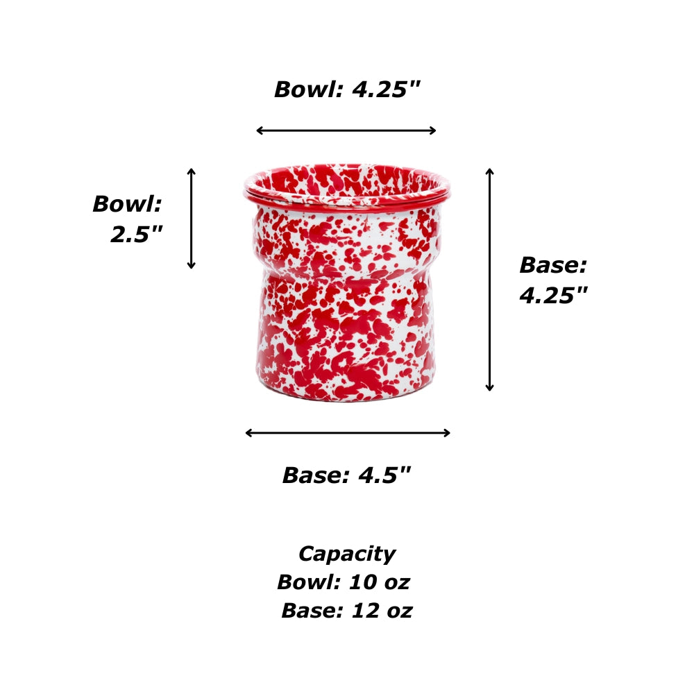 Splatter Enamelware Dip Chiller
