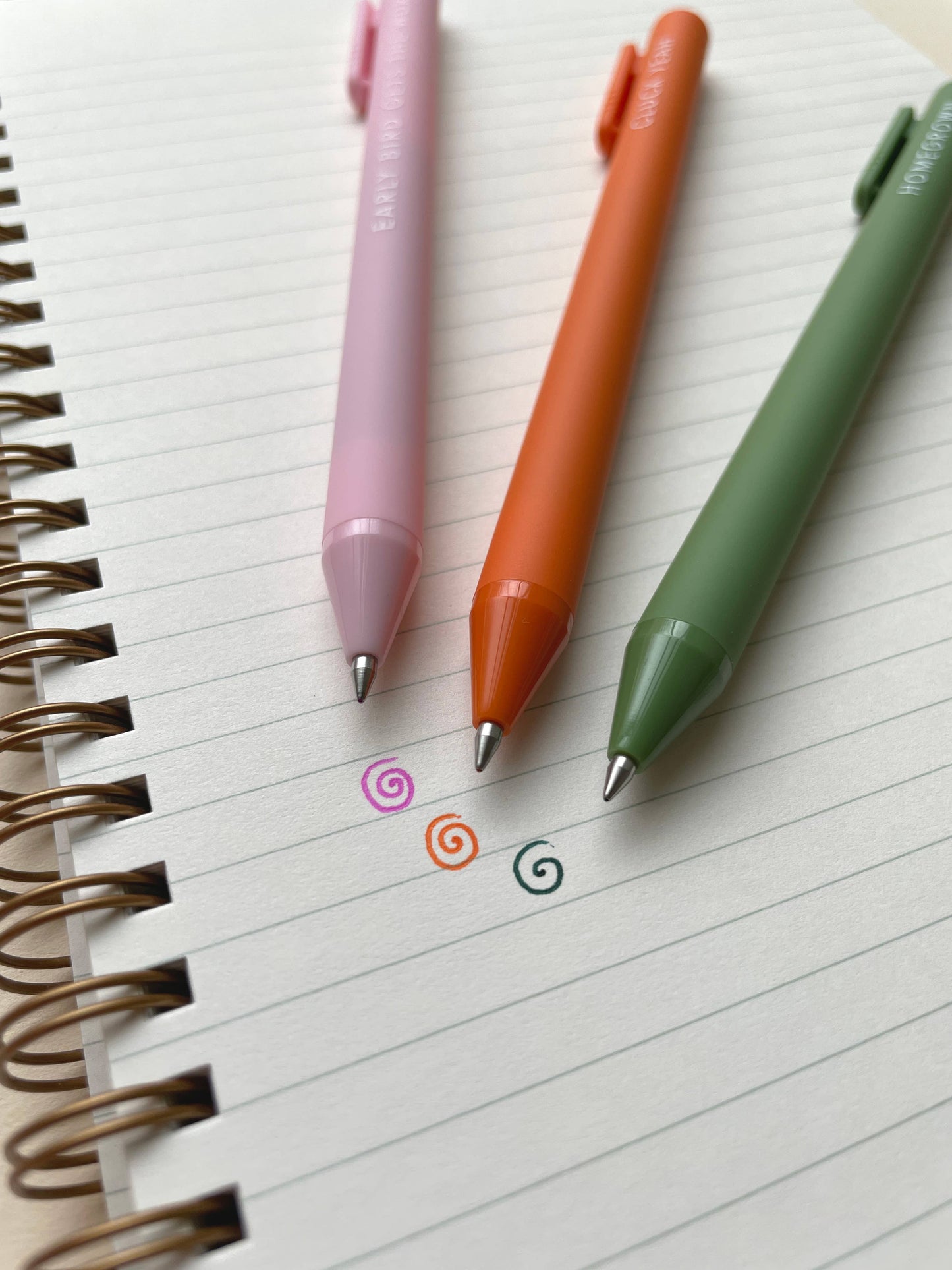 Farm Fresh Jotter Gel Pen: Set of 3