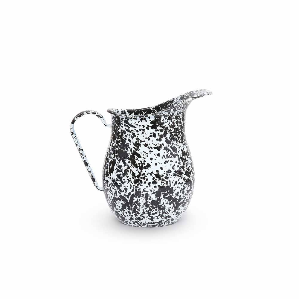 Splatter Enamelware Large Pitcher