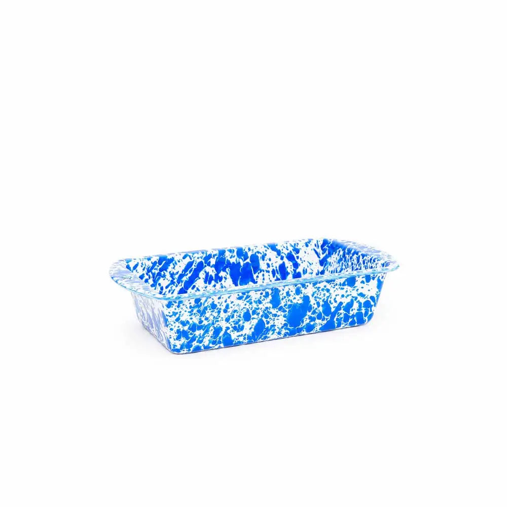 Splatter Enamelware Loaf Pan