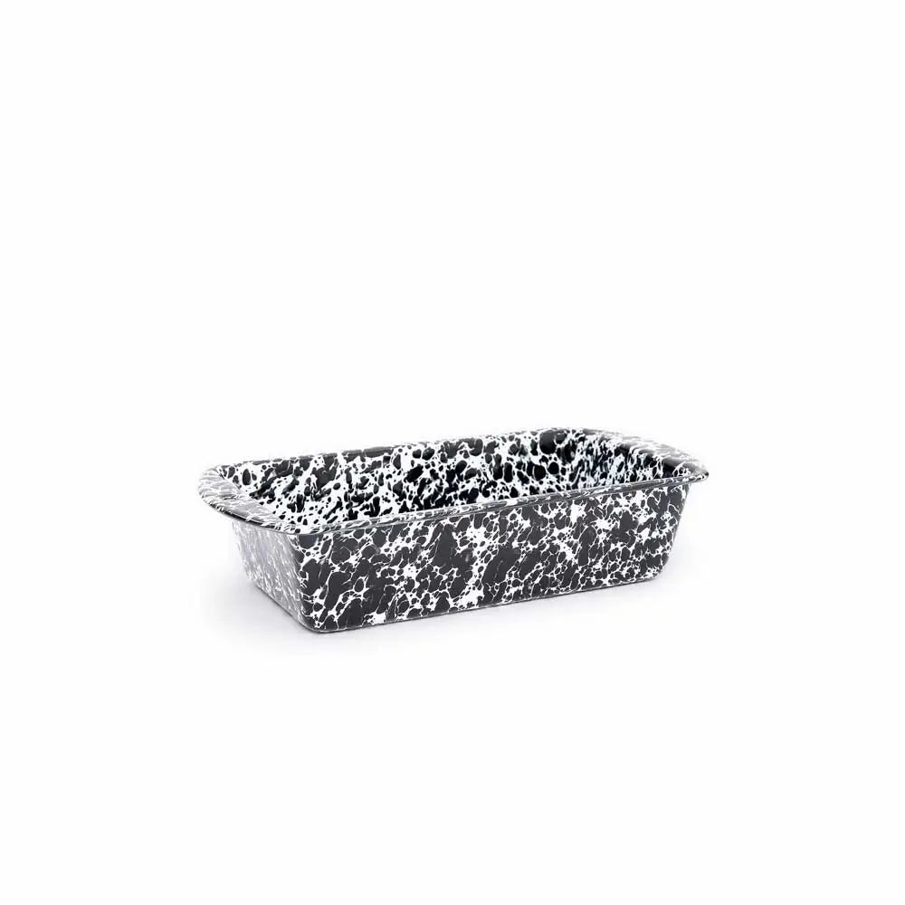 Splatter Enamelware Loaf Pan