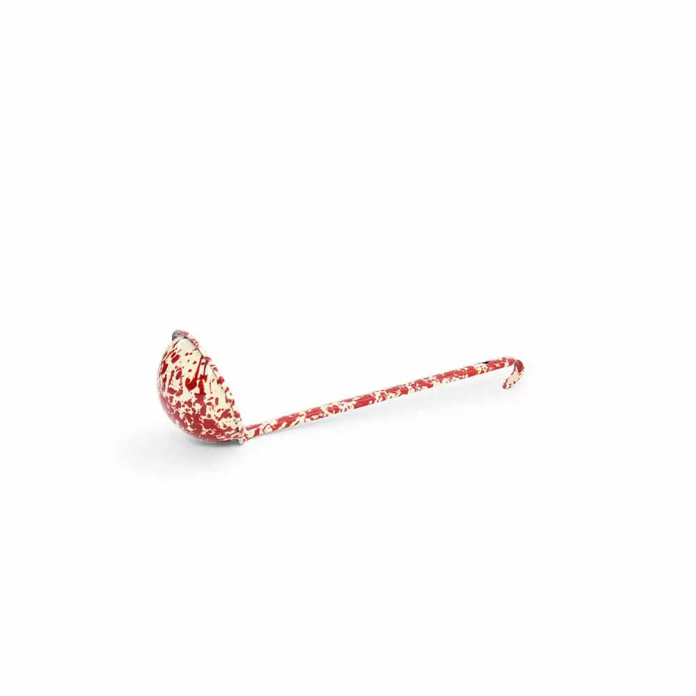 Splatter Enamelware Ladle
