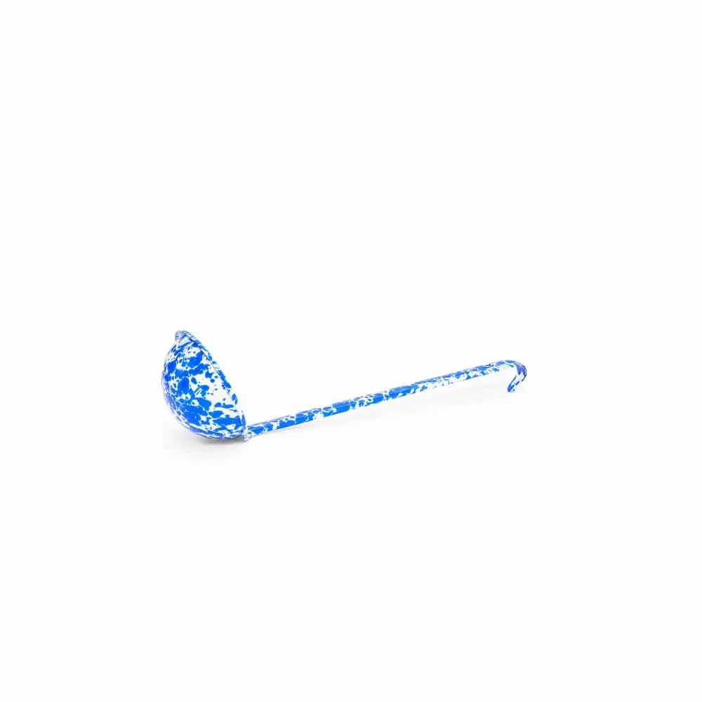 Splatter Enamelware Ladle