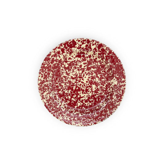 Splatter Enamelware Dinner Plate