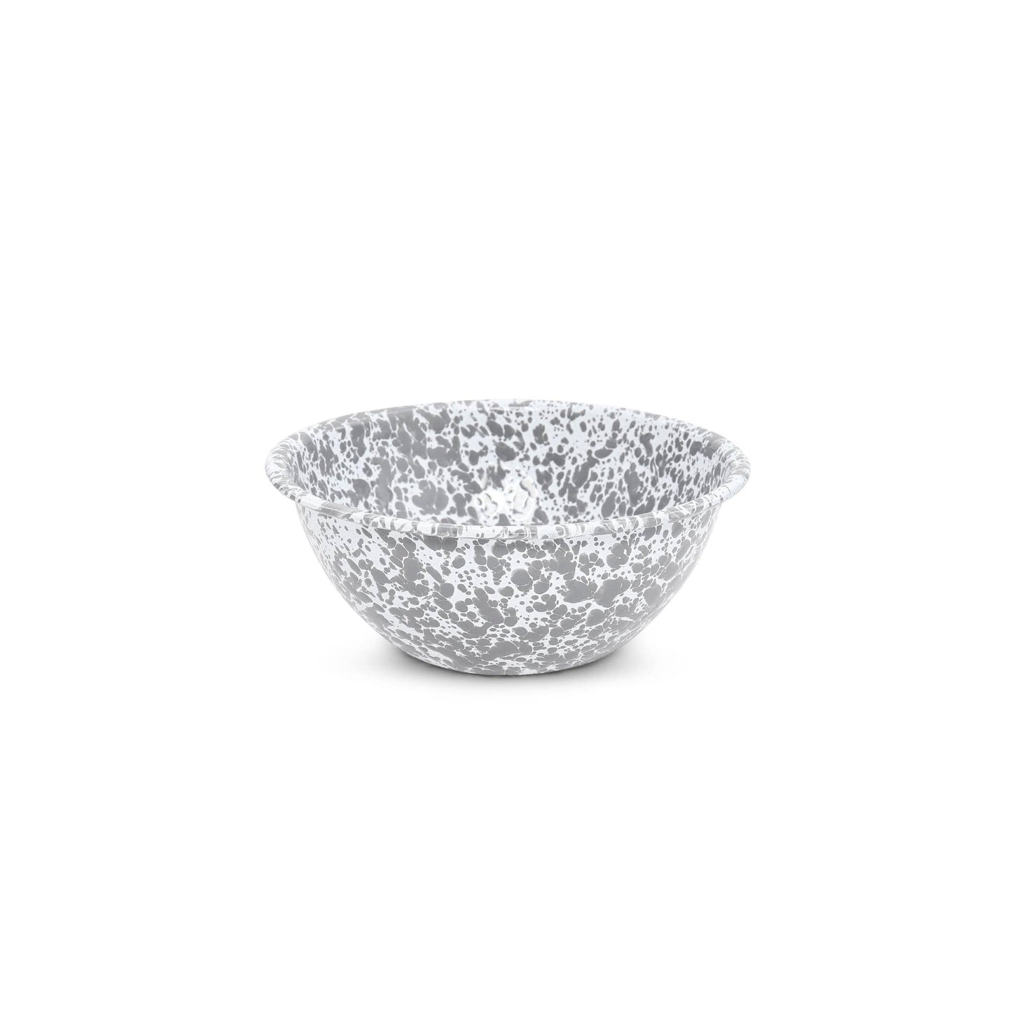 Splatter Enamelware Small Serving Bowl