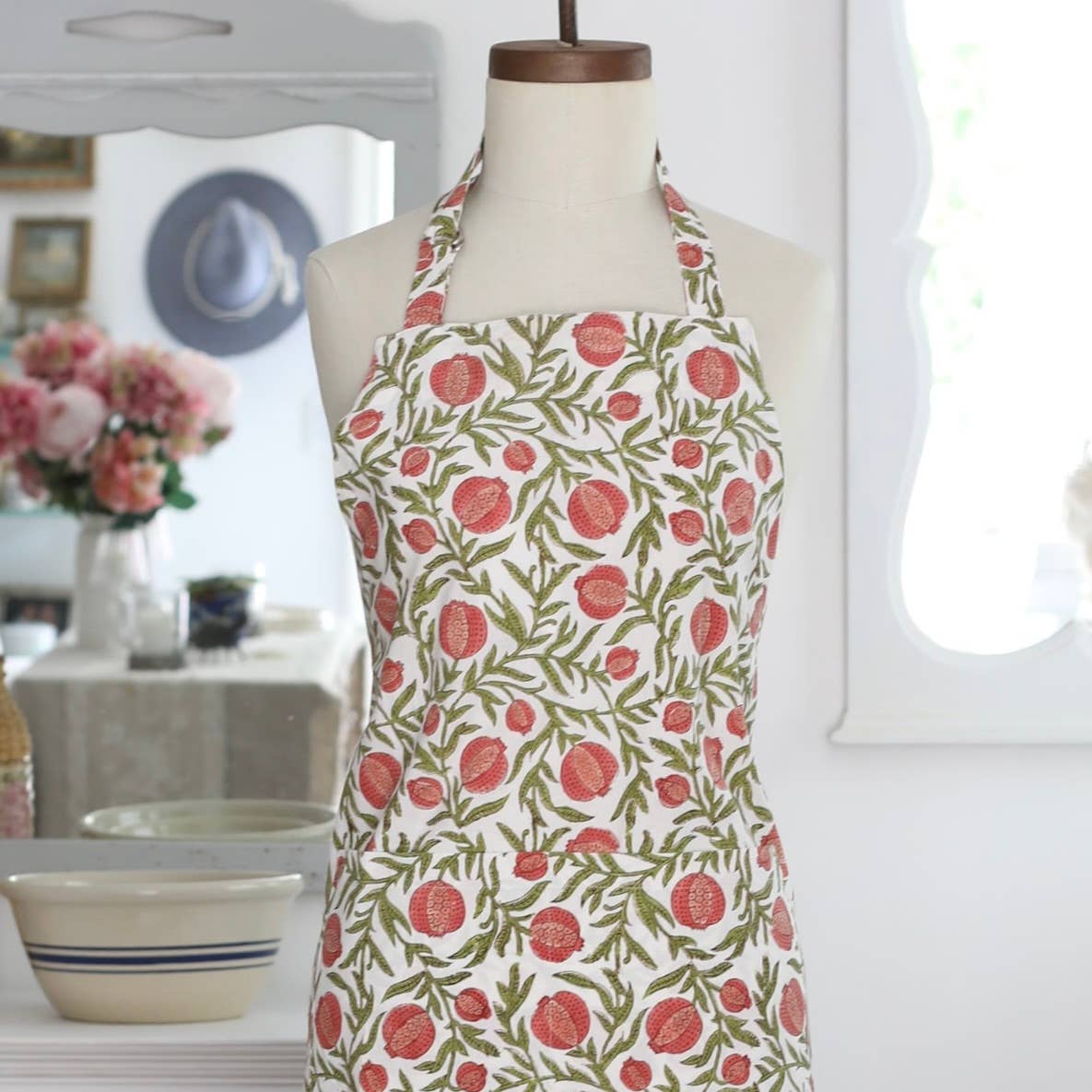 Apron Pomegranate Red