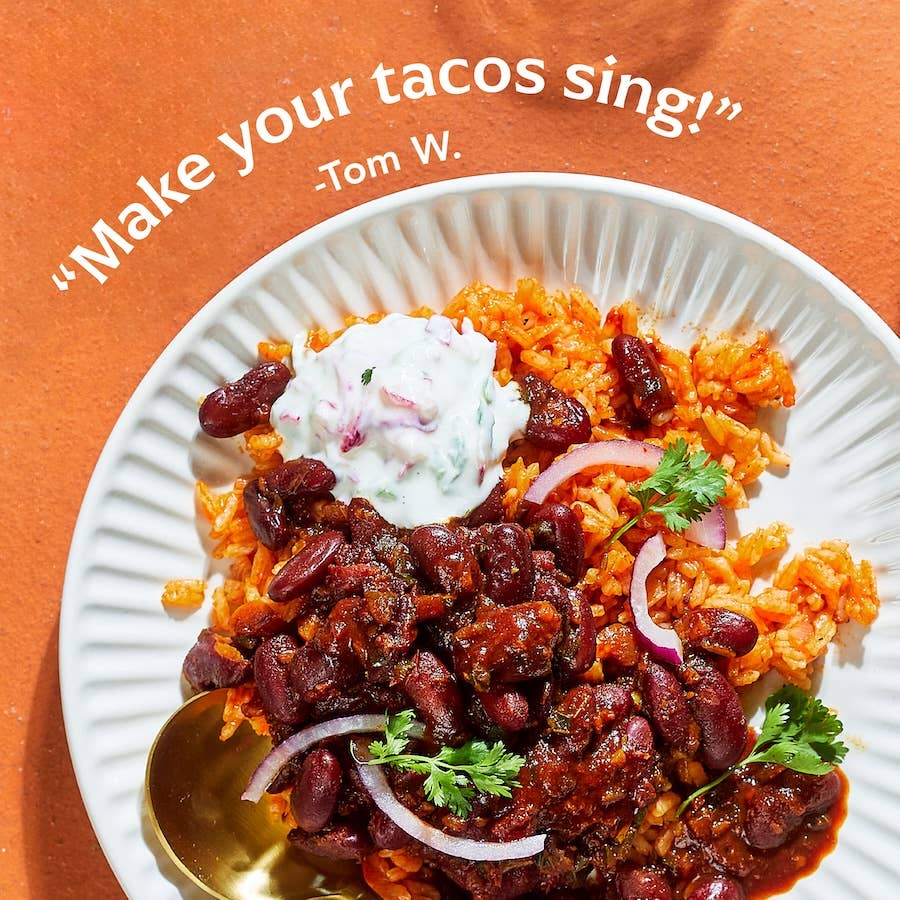 Taco Seasoning (Spice Blend) - For Meat & Beans