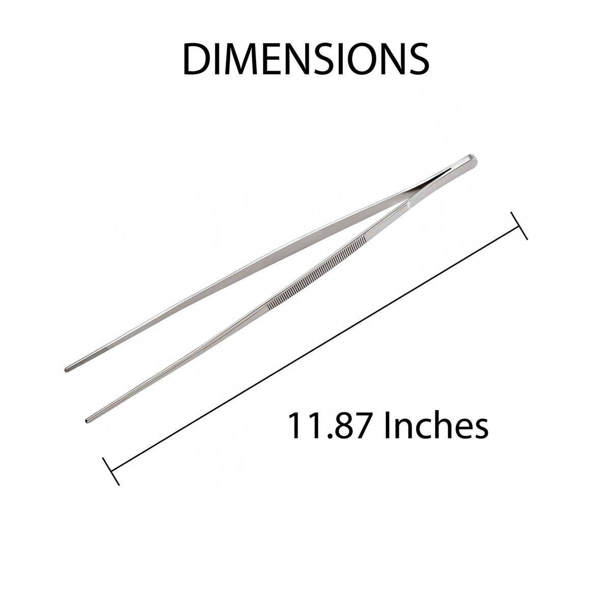 Straight Precision Plating Tongs