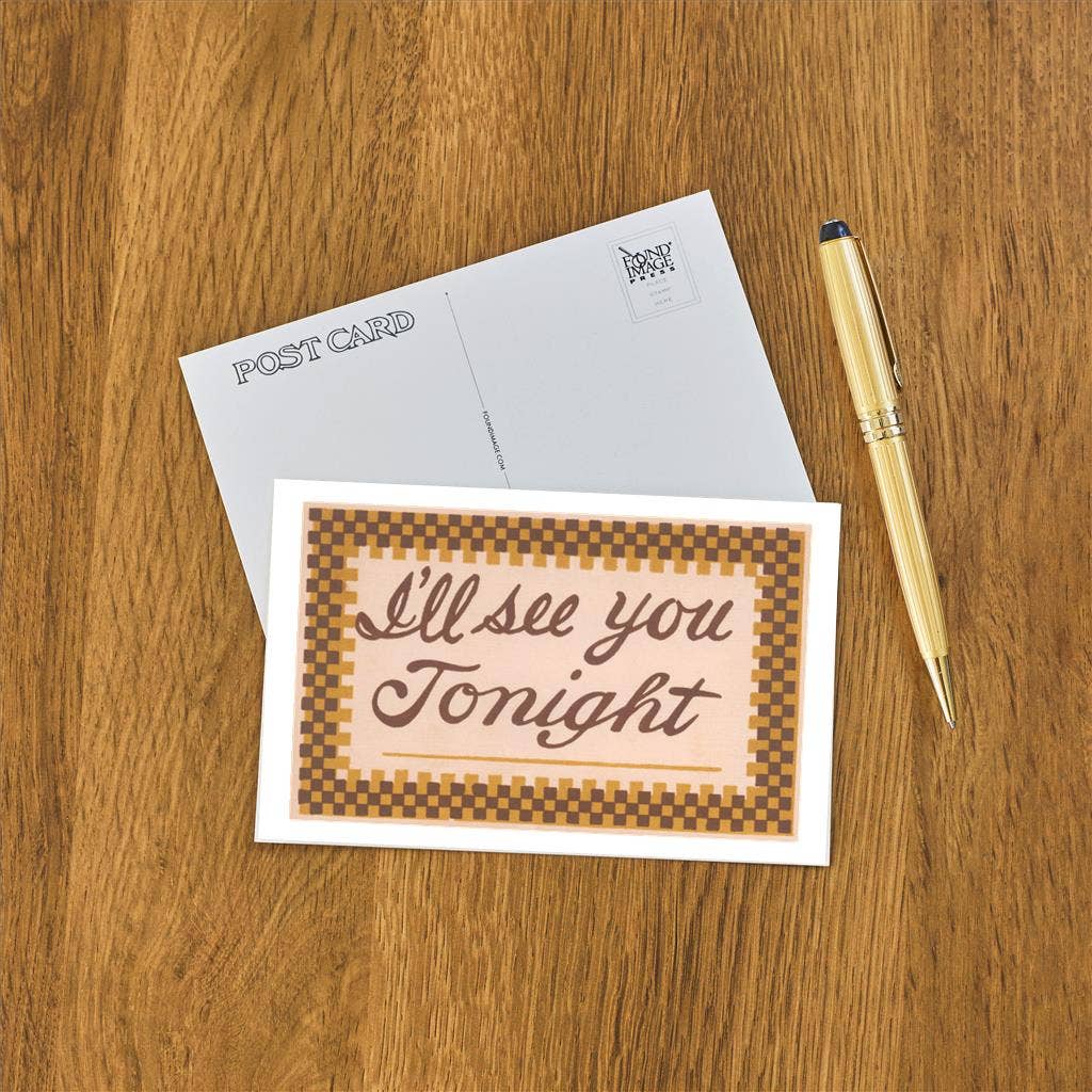Postcard SQ-340 I'll See You Tonight