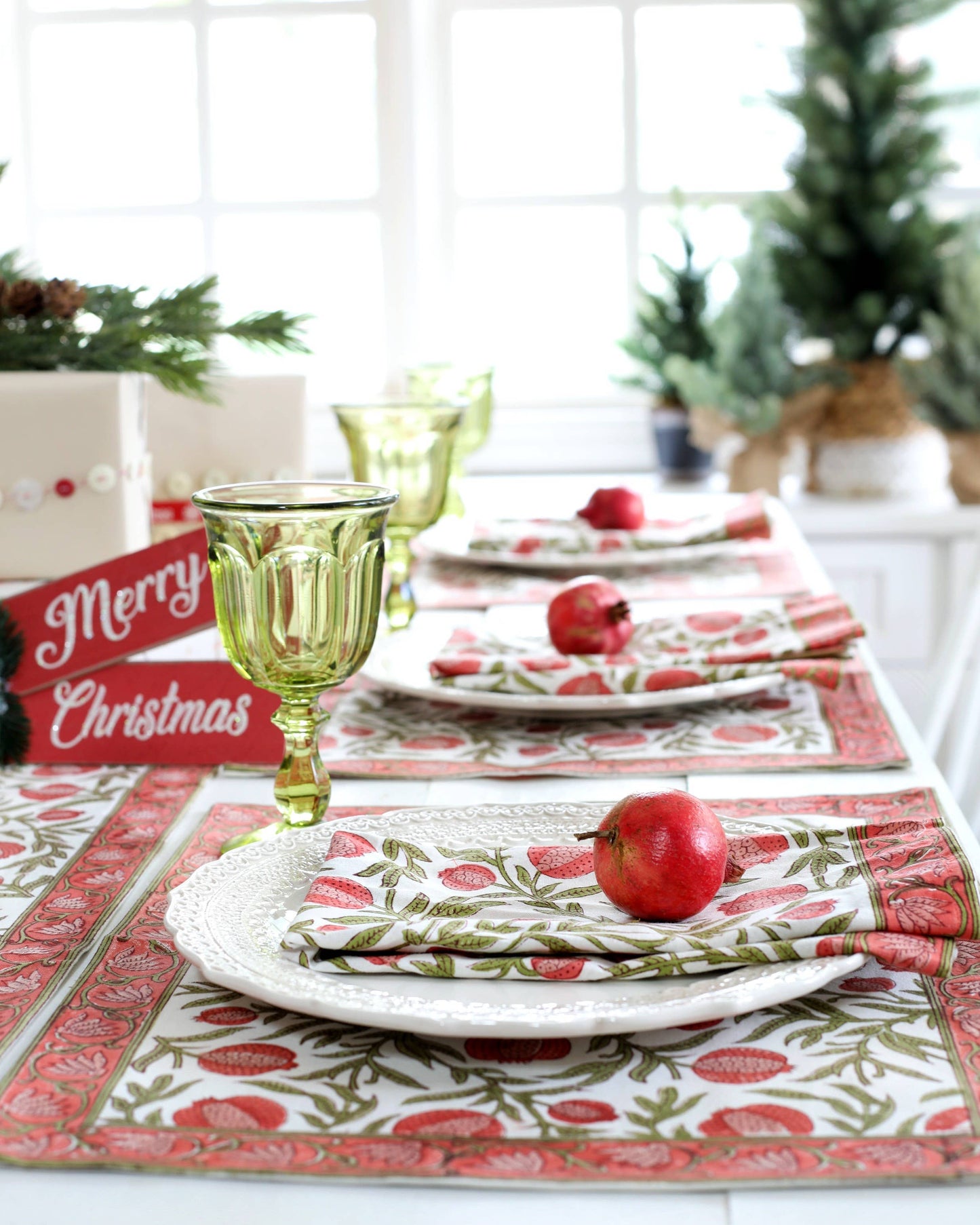 Tablecloth Pomegranate Red