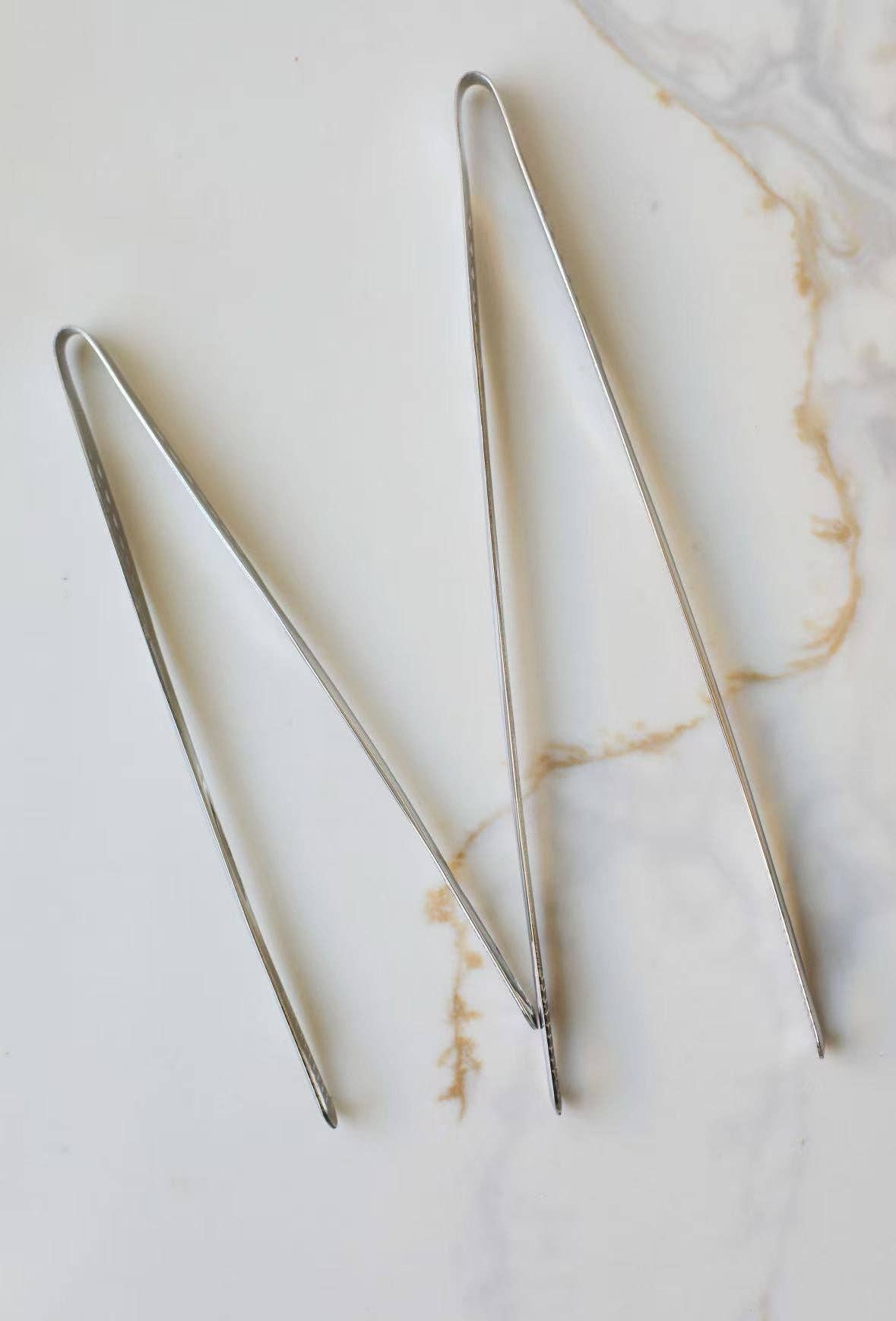 Stainless Steel Non-Slip Tongs