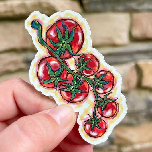 Tomato Vine Sticker