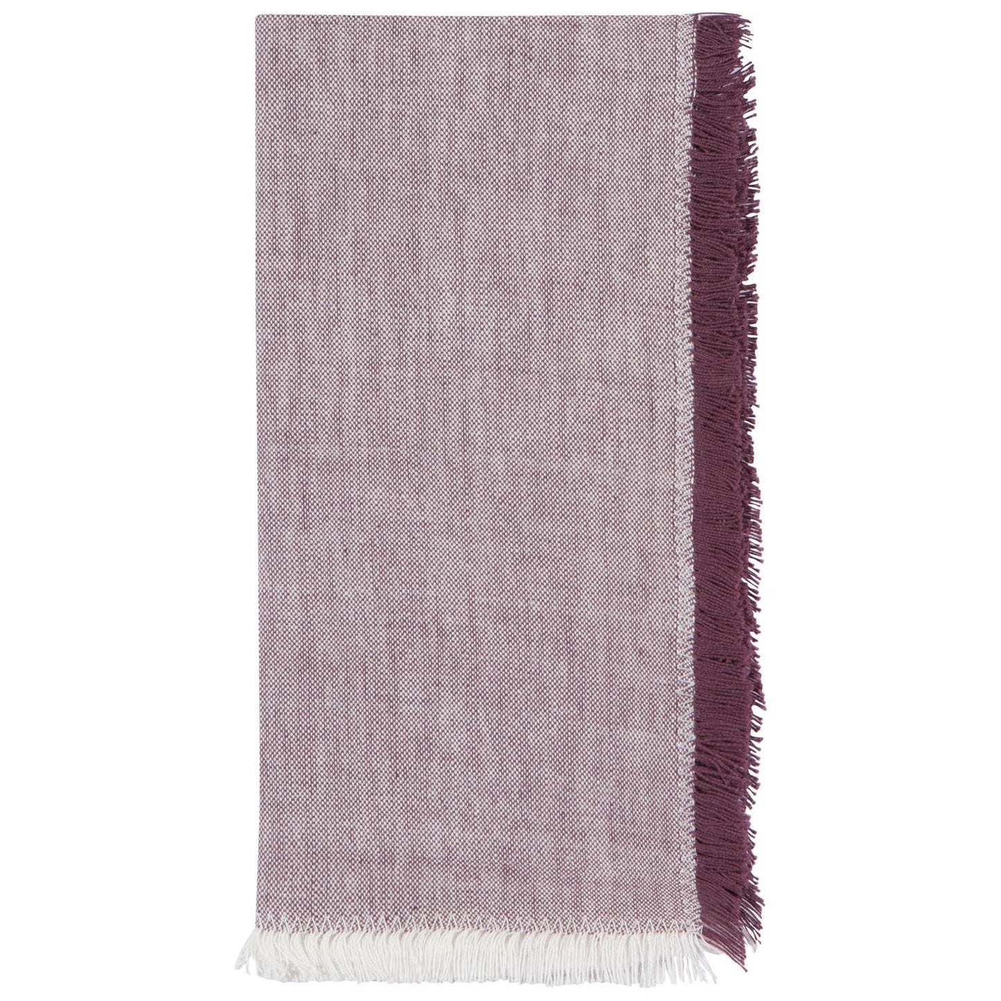 Heirloom Ash Plum Chambray Napkins Set of 4