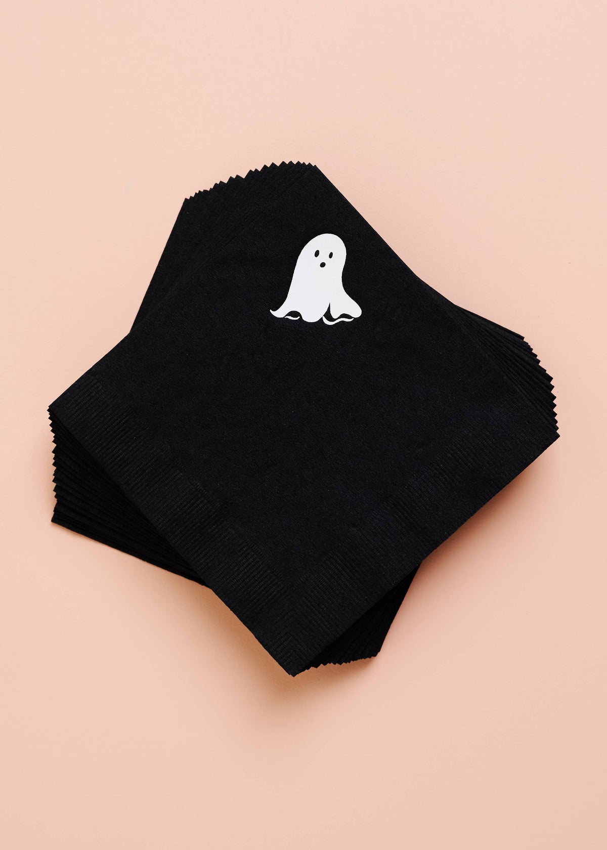Spooky Ghost Cocktail Paper Beverage Napkins - Set of 20