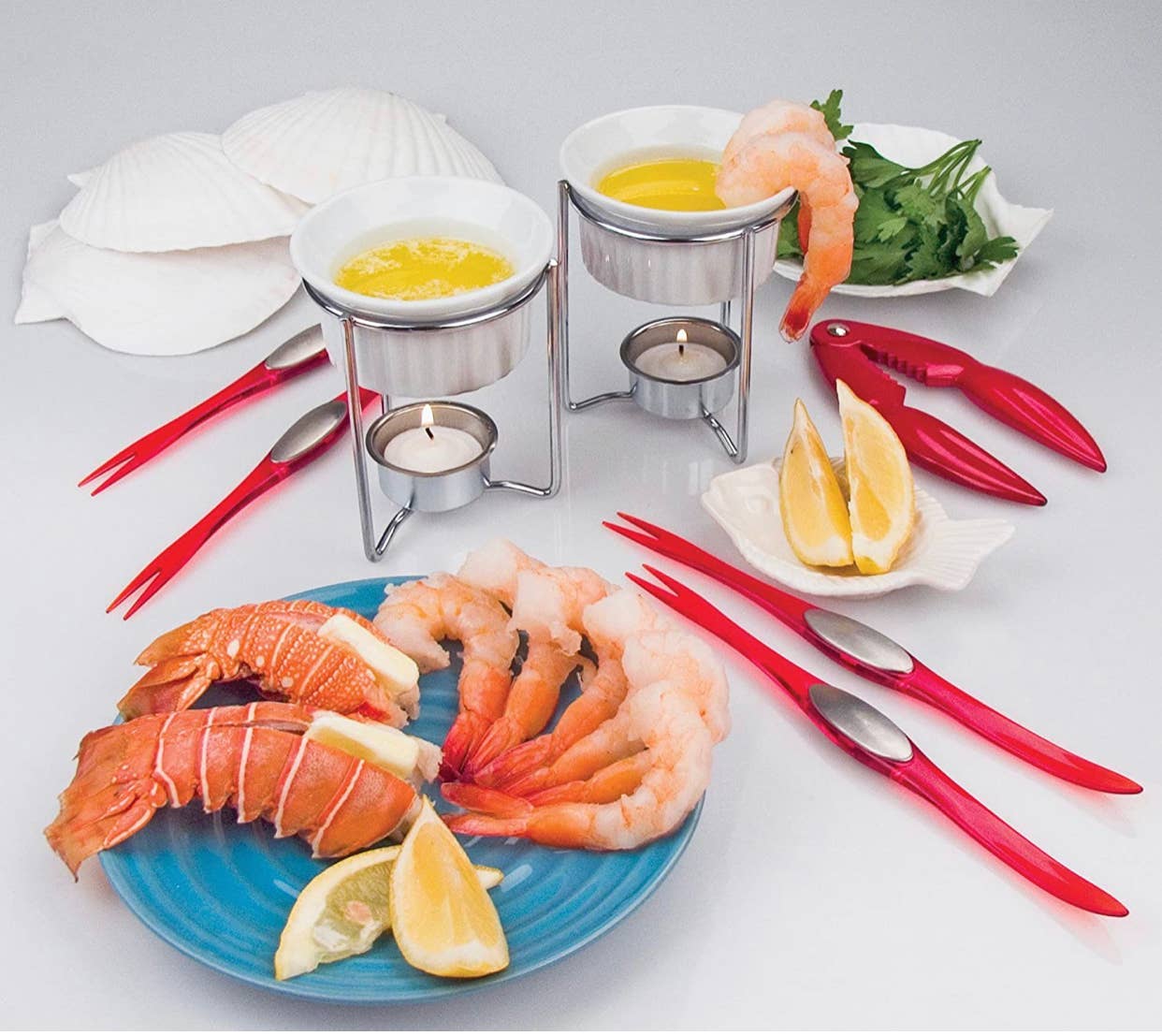 Nantucket Seafood Baking Shells, 4 Pieces, 6.75"x 8.25"