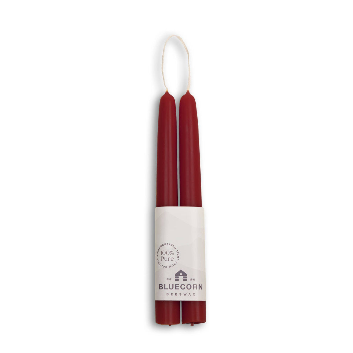 Beeswax Taper Candles – Dripless & Handmade in USA
