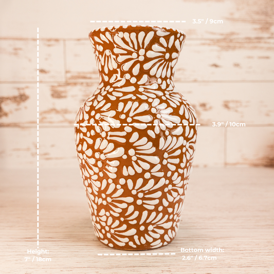Florero Vase - White