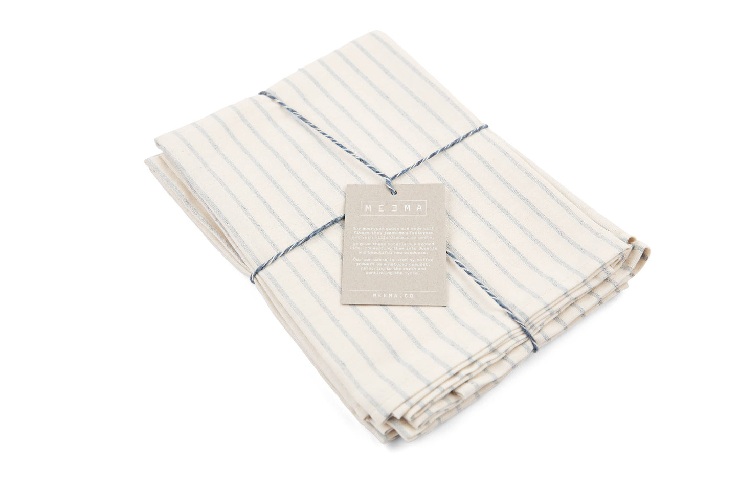 Striped Napkins - Natural – Upcycled Cotton