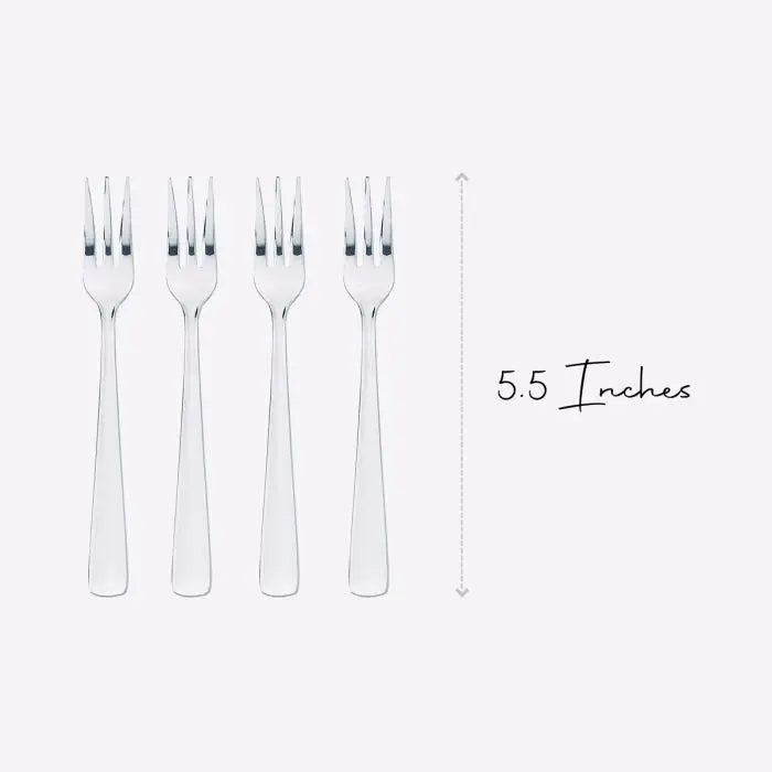 Set of 4 Oyster Forks
