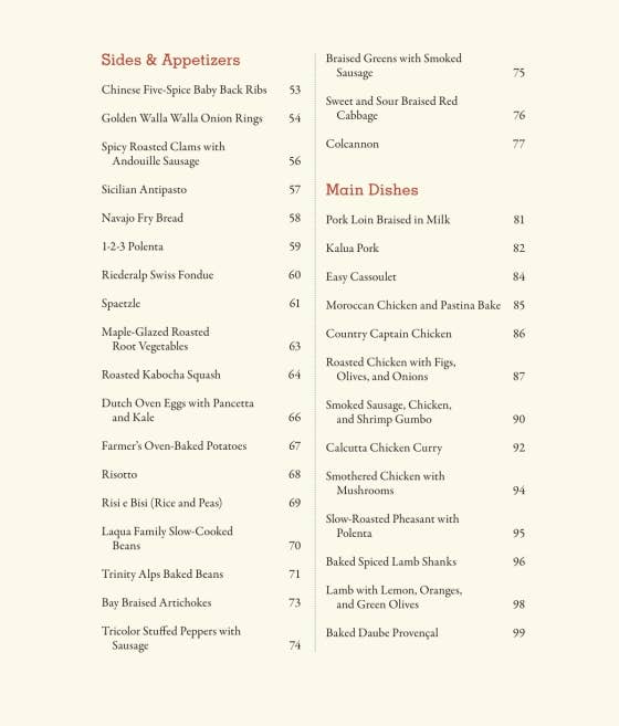 The Dutch Oven Cookbook