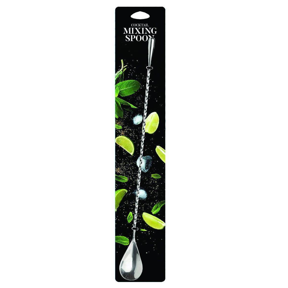 HIC Bar Cocktail Mixing Spoon, 12in