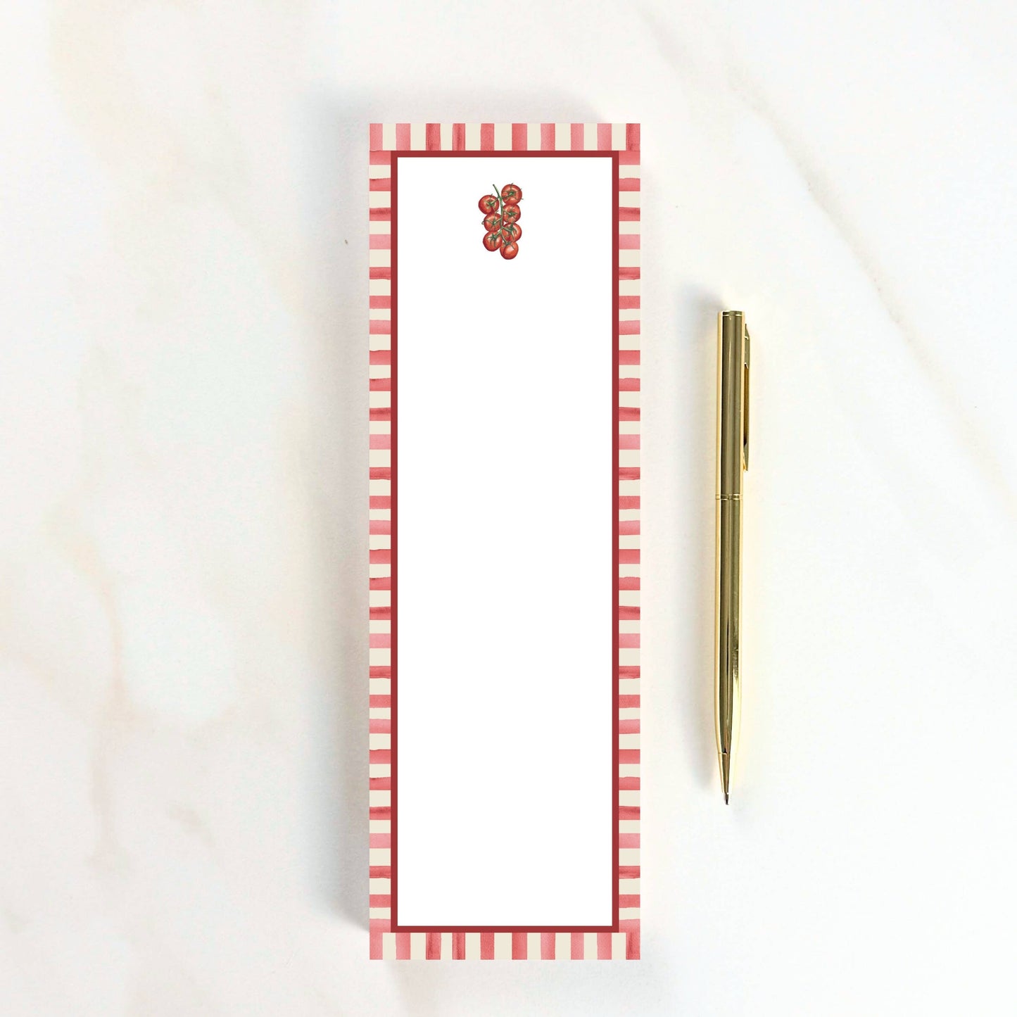 Tomato Skinny Notepad