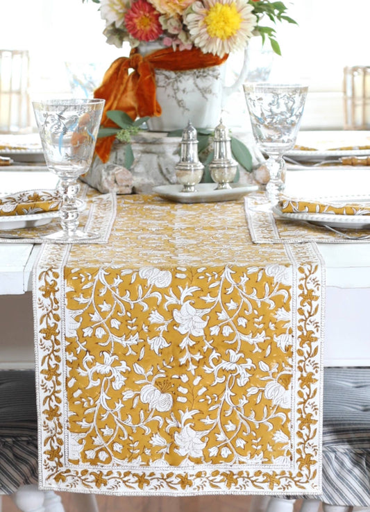 Table Runner Pacho Saffron