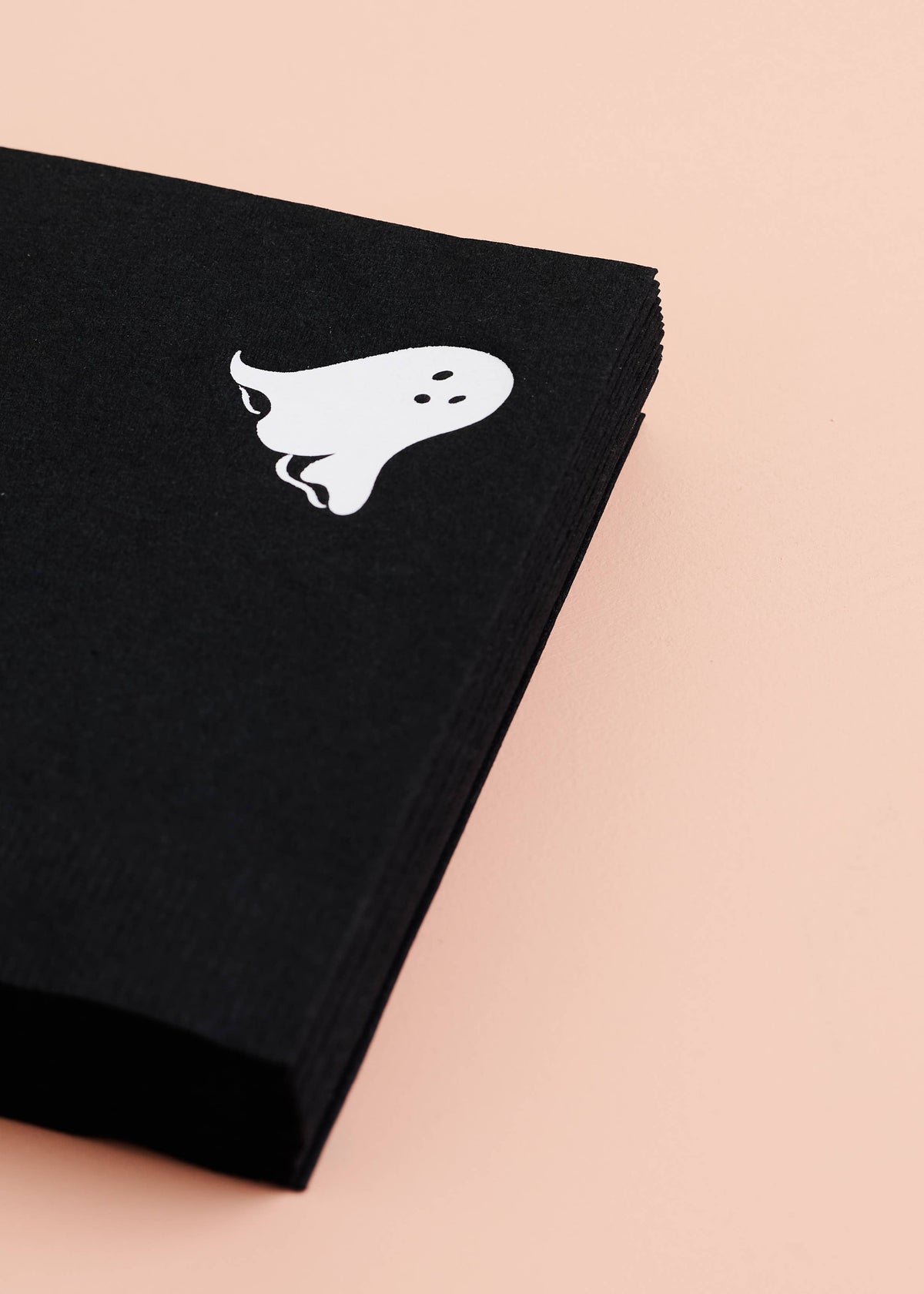 Spooky Ghost Cocktail Paper Beverage Napkins - Set of 20