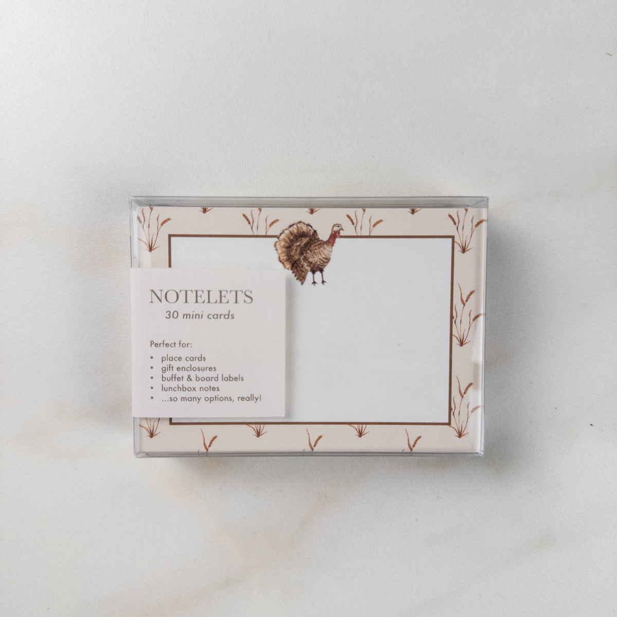 Turkey & Wheat Notelets