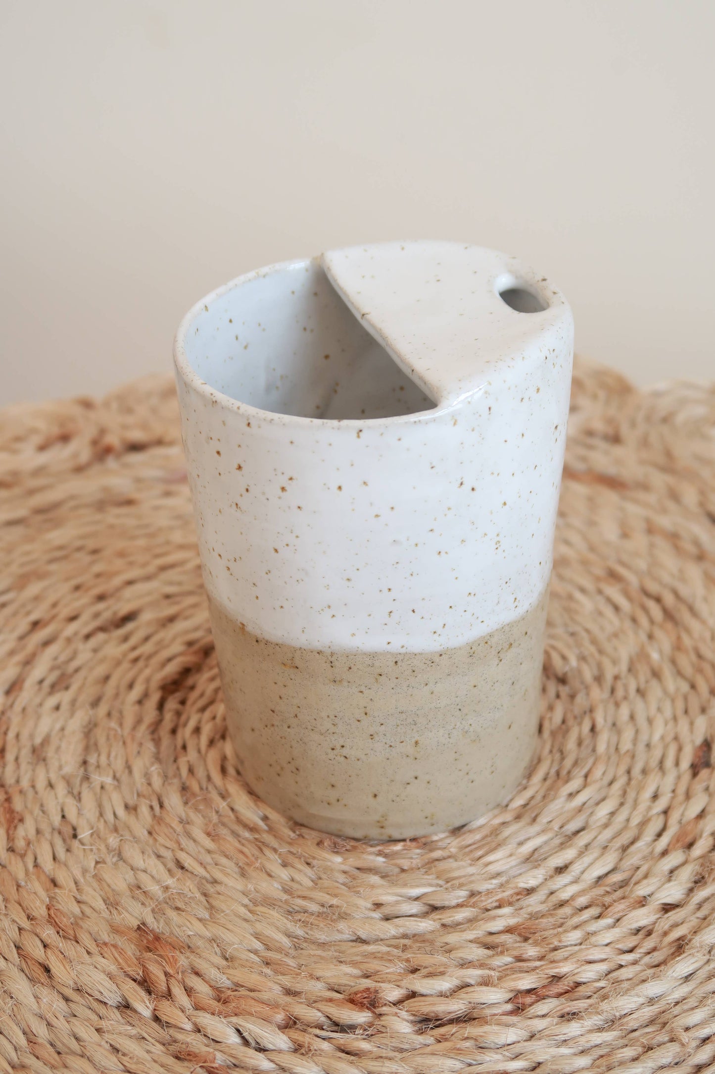 Handmade Ceramic Travel Mug
