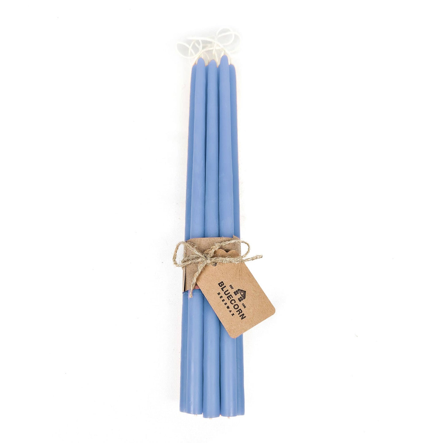 Hand-Dipped Thin Beeswax Tapers (Set of 10)