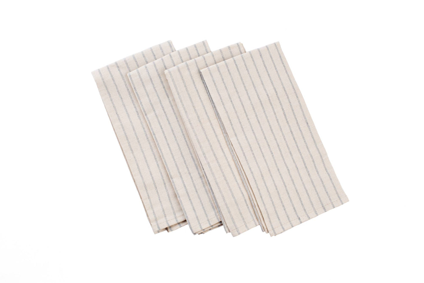 Striped Napkins - Natural – Upcycled Cotton