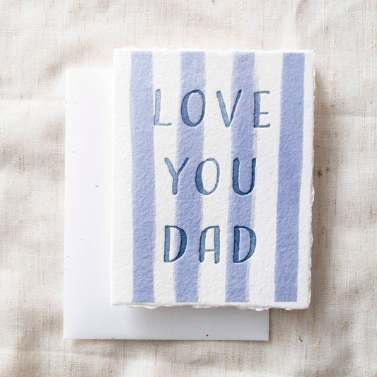 Love You Dad | Eco-Friendly Father's Day Greeting Card