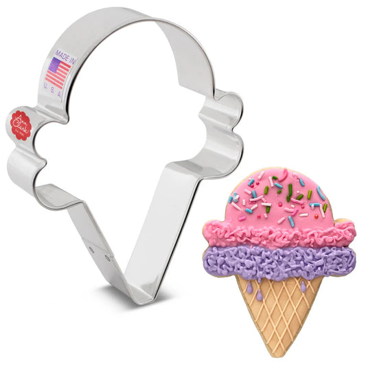 Ice Cream Cone Cookie Cutter