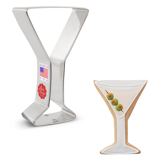 Martini Glass Cookie Cutter