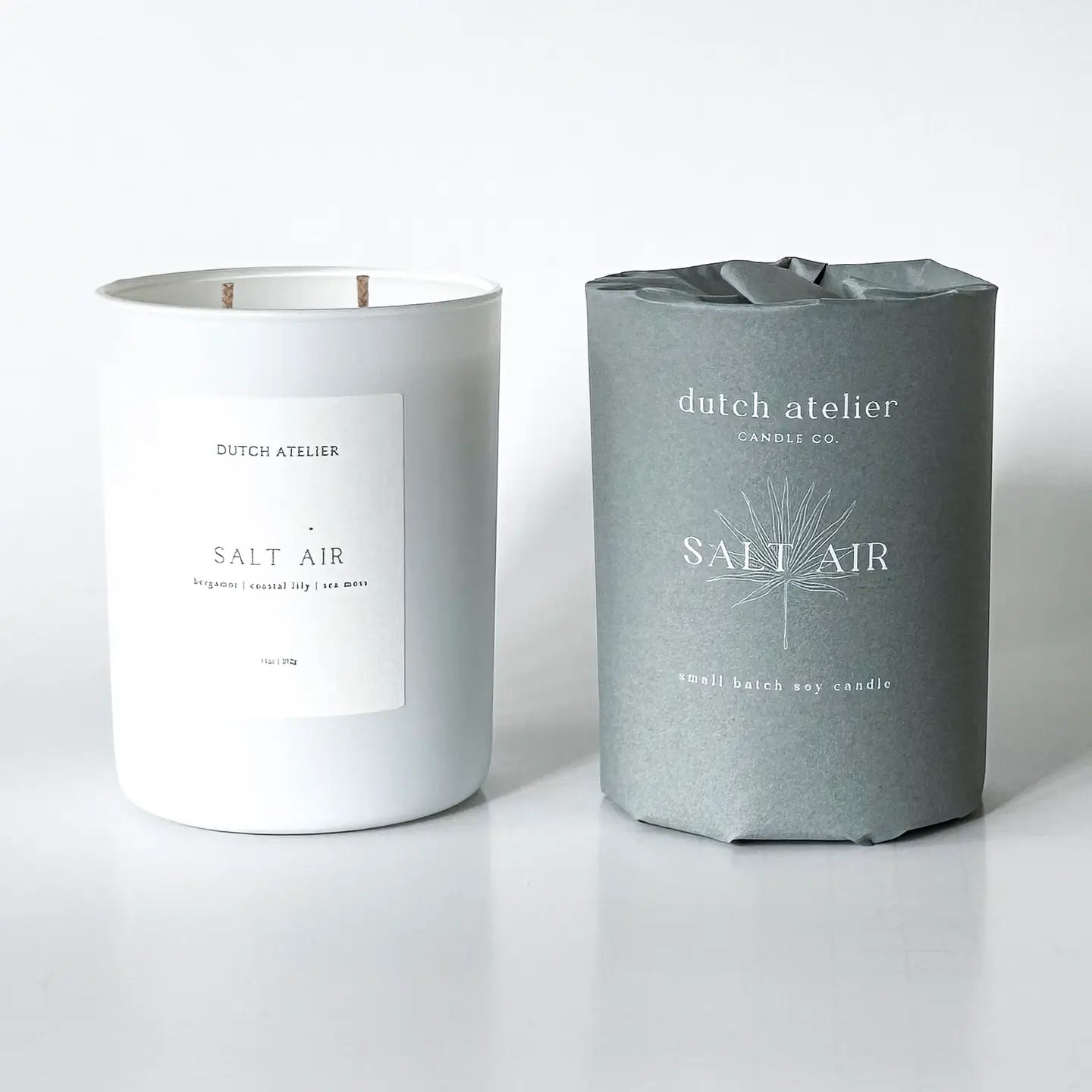 The Dutch Atelier: Salt Air 11 oz Candle