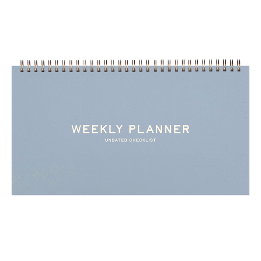 Standard Checklist Undated Weekly Planner