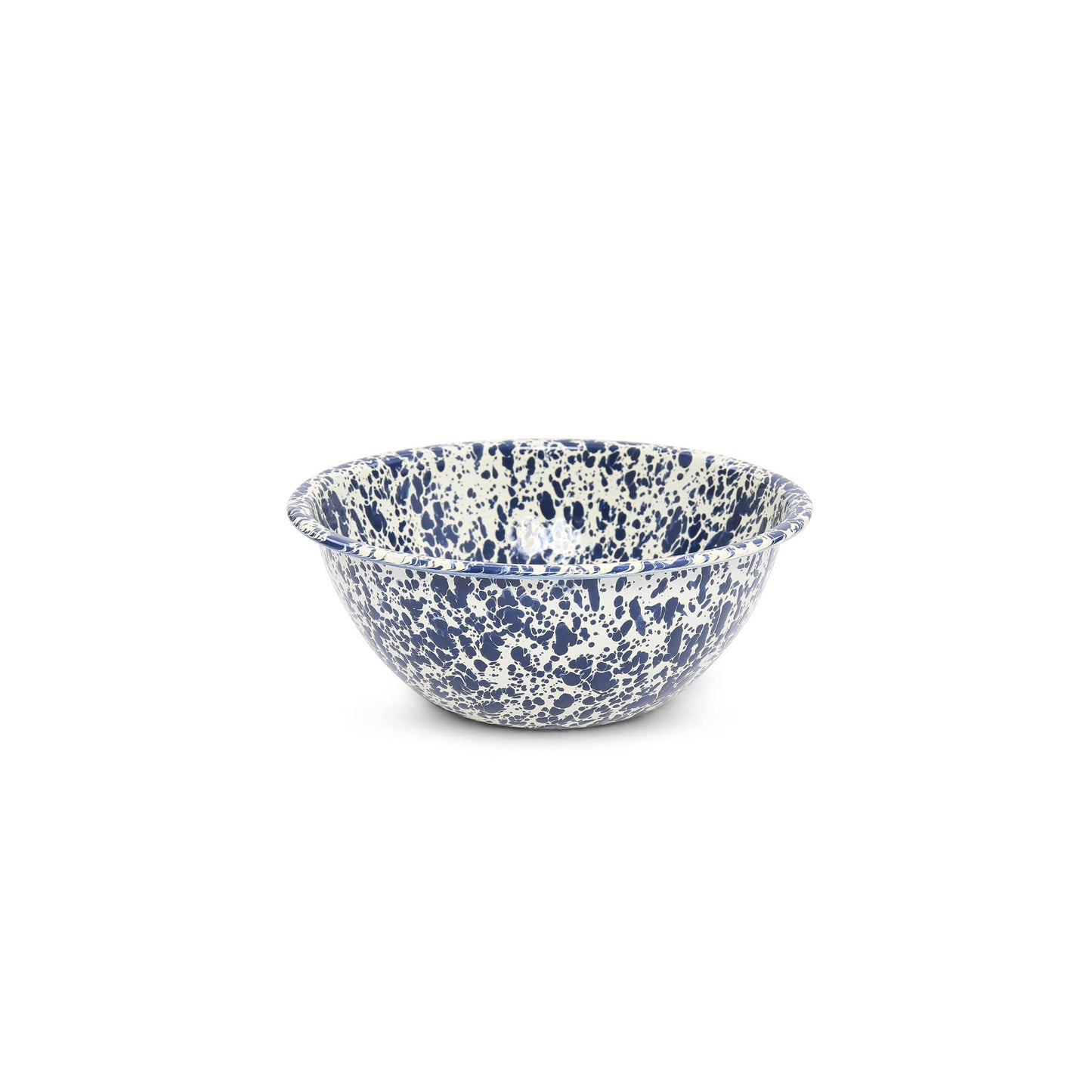Splatter Enamelware Small Serving Bowl