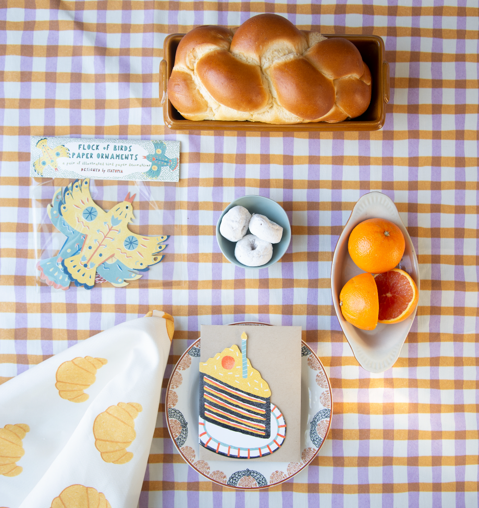Flock of Birds Paper Ornaments - Spring Time