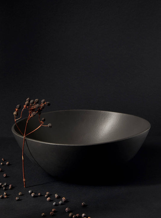 Handmade Stoneware Serving Bowl | Dadasi 11.8"