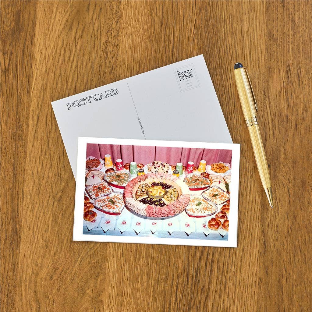 Postcard BE-22 Appetizer Table
