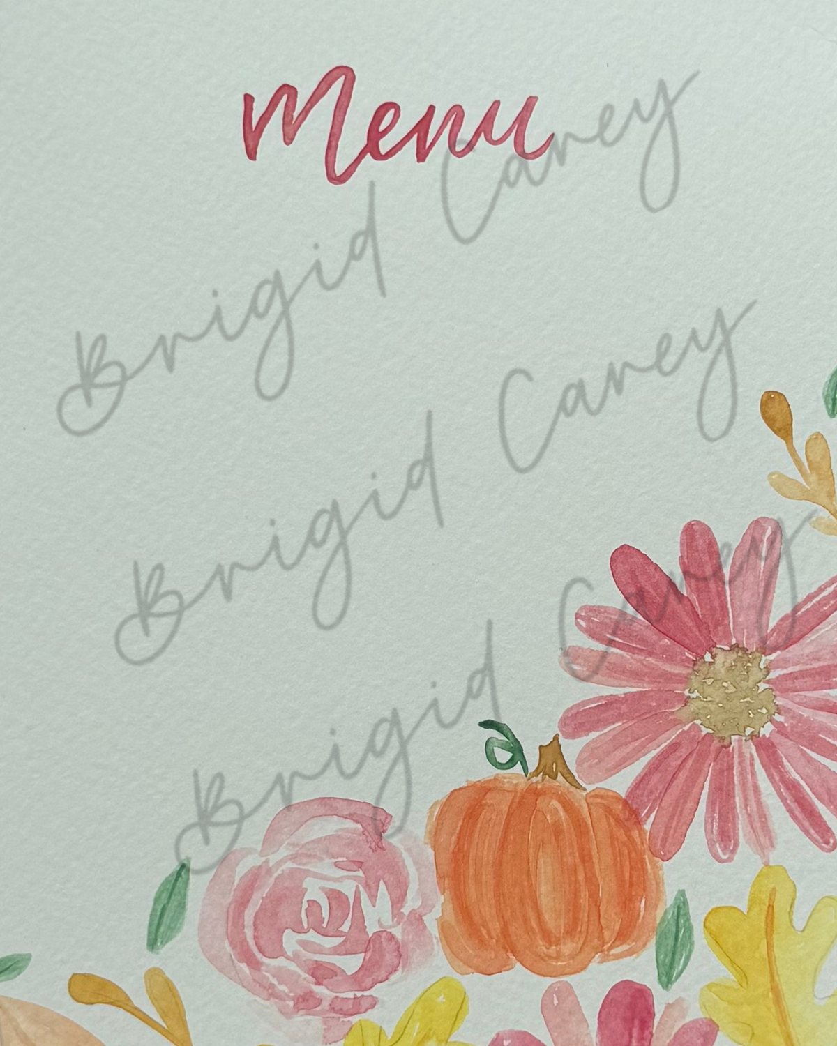 Watercolor Workshop: November 19th